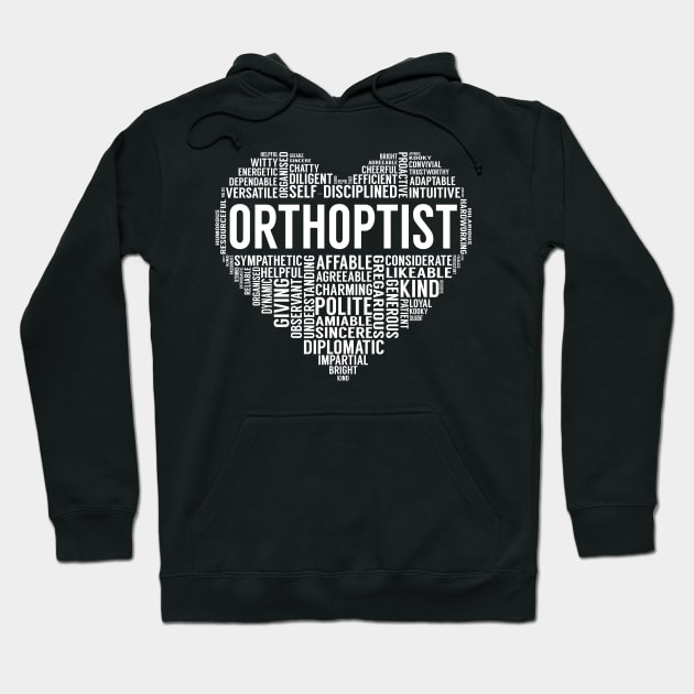 Orthoptist Heart Hoodie by LotusTee